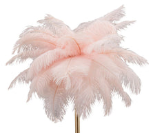 Tischlampe Palme Rosa Gold 55 cm – Tischleuchte