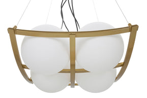 Deckenleuchte Japan Gold Weiß 20 cm – Deckenlampe