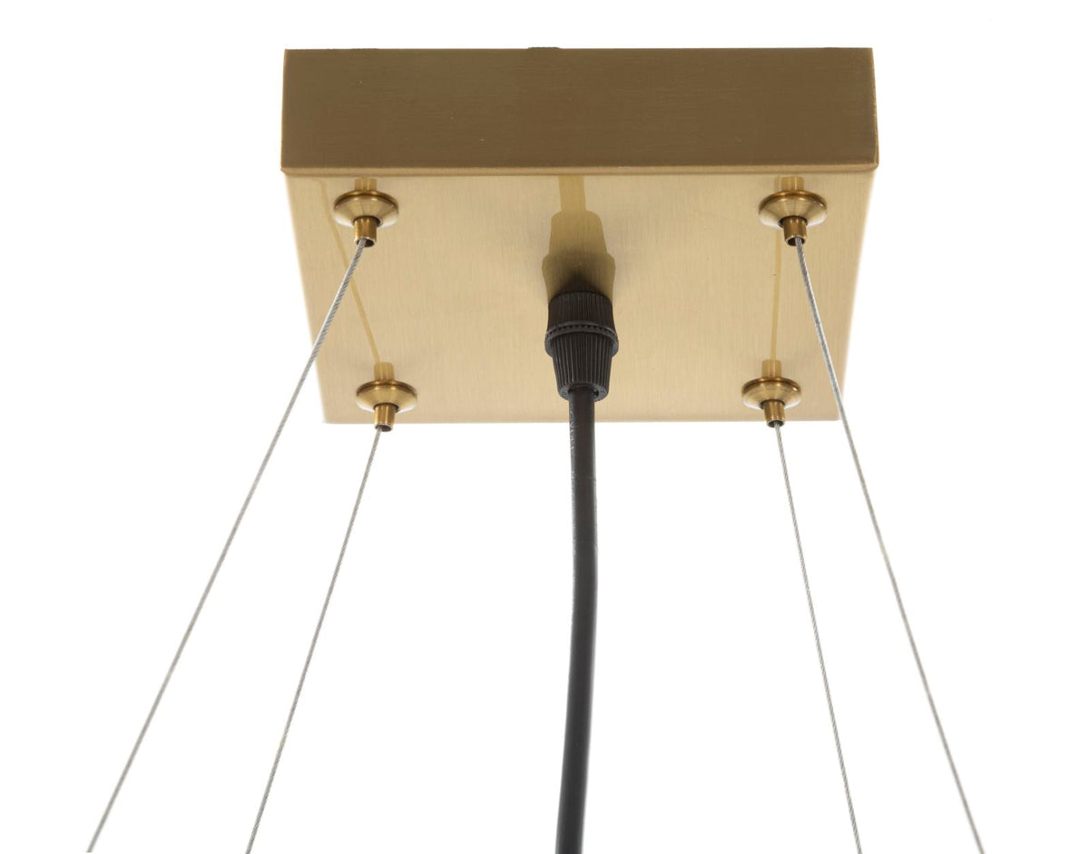 Deckenleuchte Japan Gold Weiß 20 cm – Deckenlampe