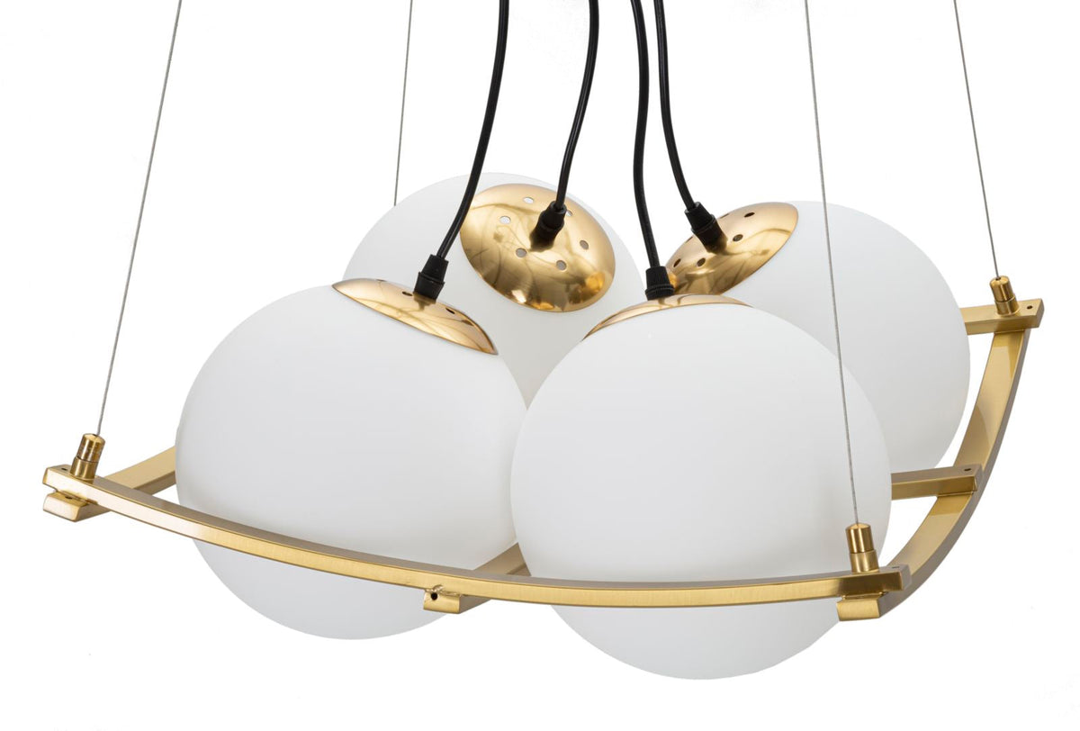 Deckenleuchte Japan Gold Weiß 20 cm – Deckenlampe