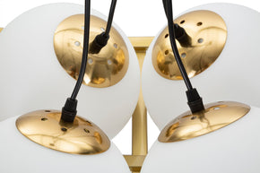 Deckenleuchte Japan Gold Weiß 20 cm – Deckenlampe