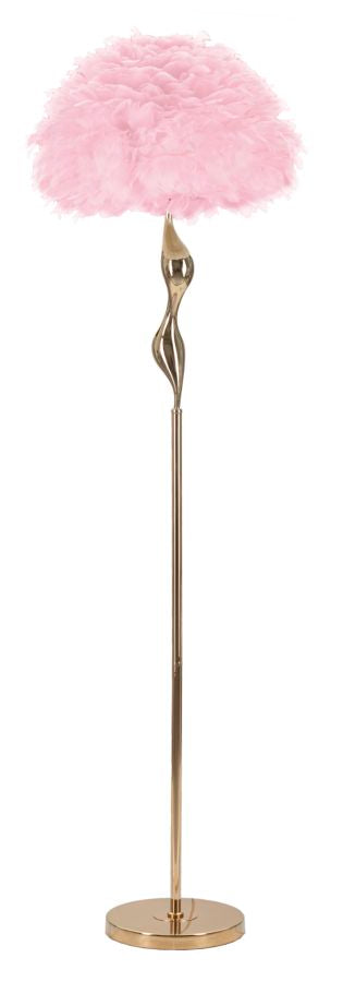 Stehlampe Slim Rosa 165 cm – Stehleuchte