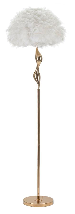 Stehlampe Slim Weiß 165 cm – Stehleuchte