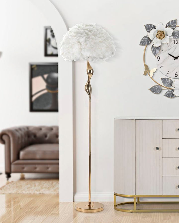 Stehlampe Slim Weiß 165 cm – Stehleuchte
