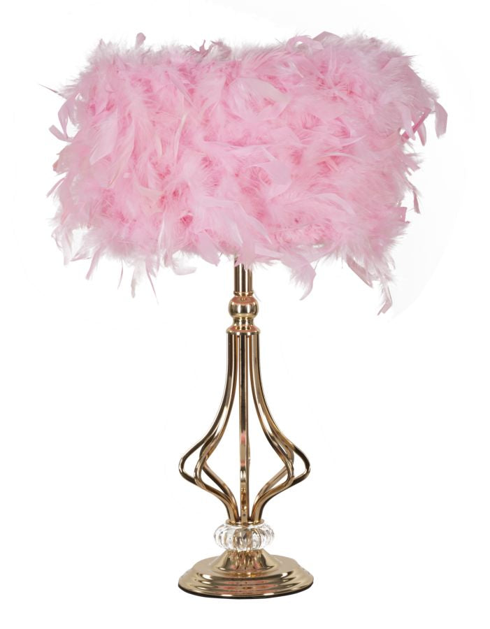 Tischlampe Tarty Rosa 54 cm – Tischleuchte