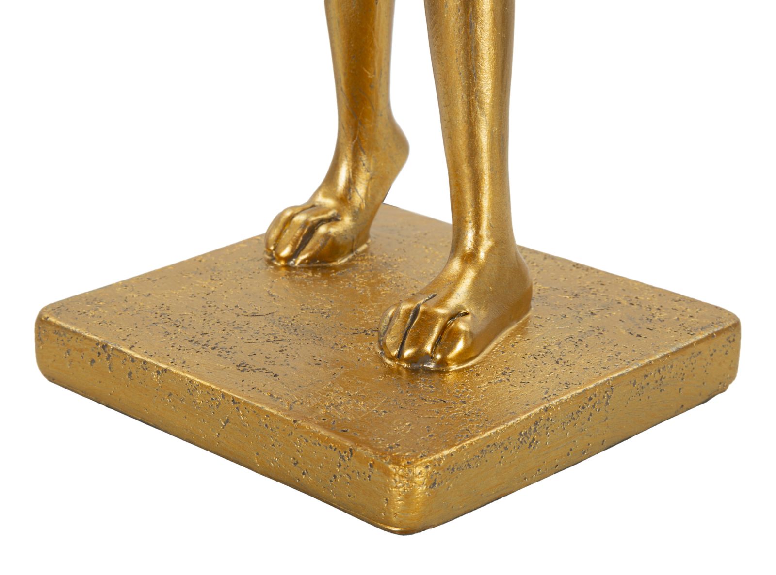 Tischlampe Hase Gold Weiß 47 cm – Tischleuchte