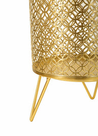 Blumenständer Ceci Gold 2er Set Klein – Pflanzenständer Deko
