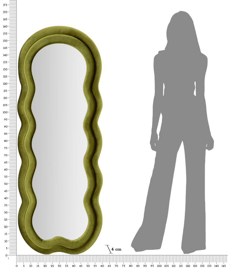 Wandspiegel Miki Grün 160 cm