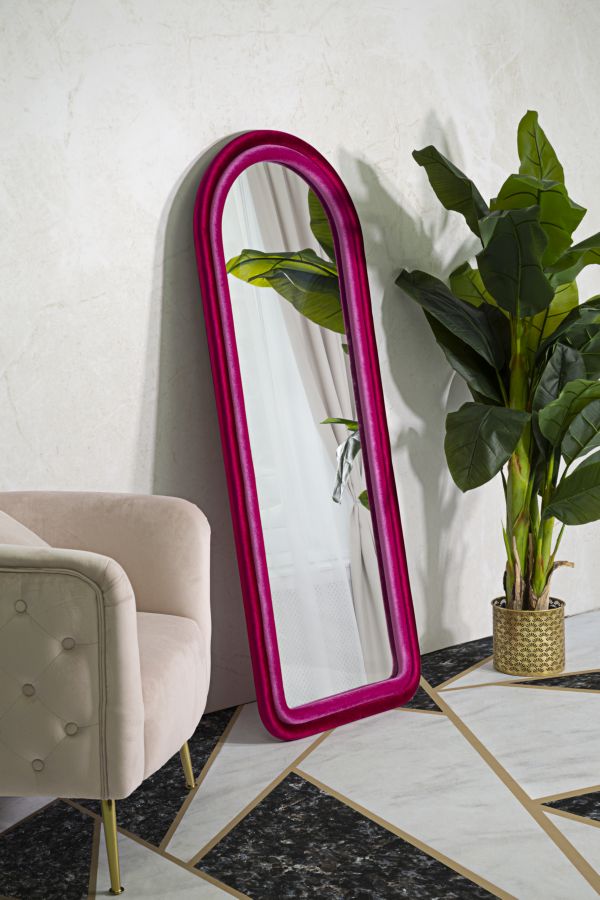 Wandspiegel Cloe Fuchsia 160 cm