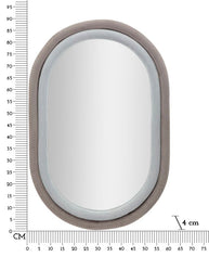 Wandspiegel Antony Grau Bunt 90 cm