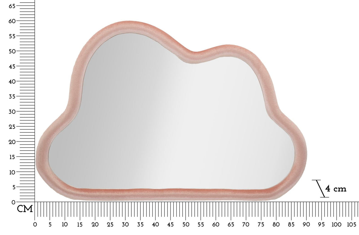 Wandspiegel Cloud Rosa 60 cm