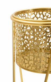 Blumenständer Glod Gold 2er Set – Pflanzenständer Deko