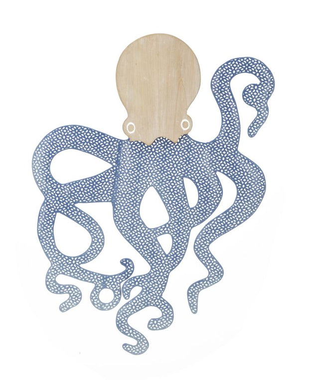 Wandpaneel Abstrakt Octopus Bunt – Wanddeko