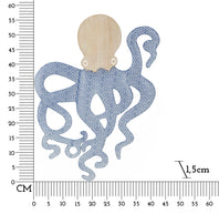 Wandpaneel Abstrakt Octopus Bunt – Wanddeko