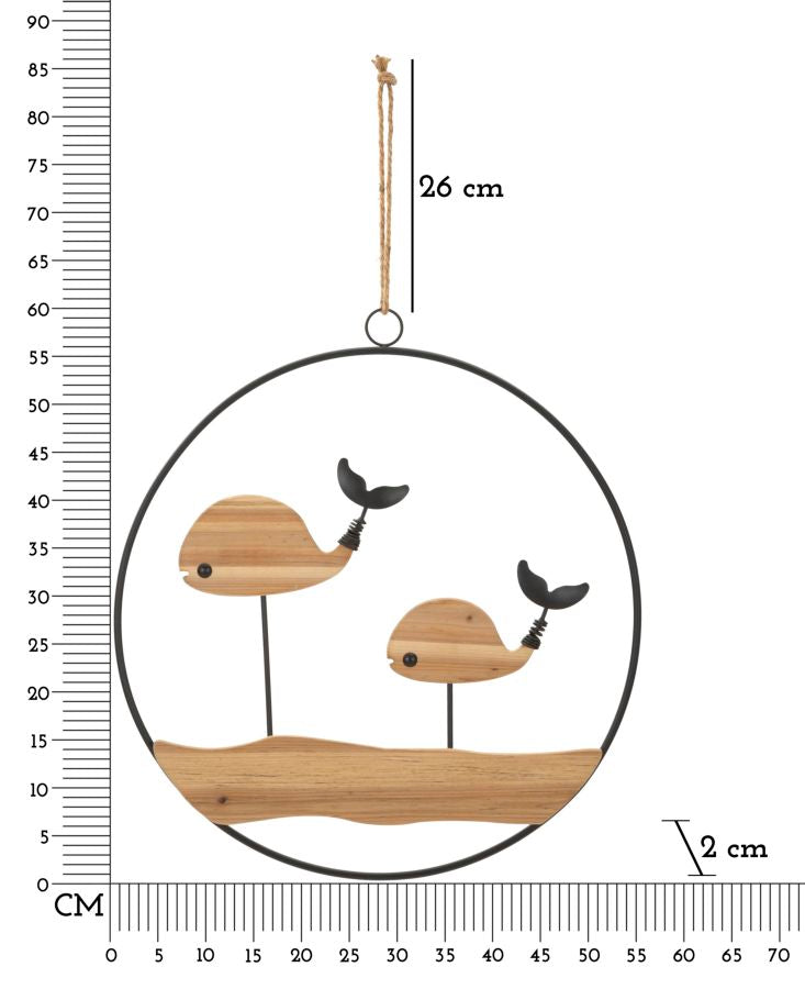 Wandpaneel Wal Bunt – Wanddeko