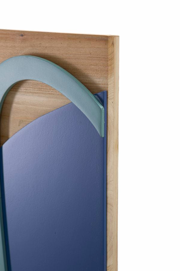Wandpaneel Geometrisch Bunt 50 cm – Wanddeko