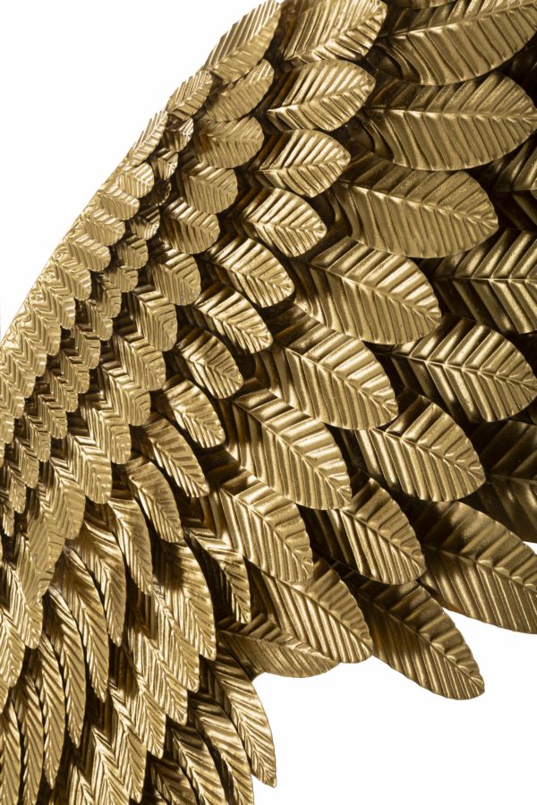 Wandpaneel Flügel Gold 146 cm – Wanddeko