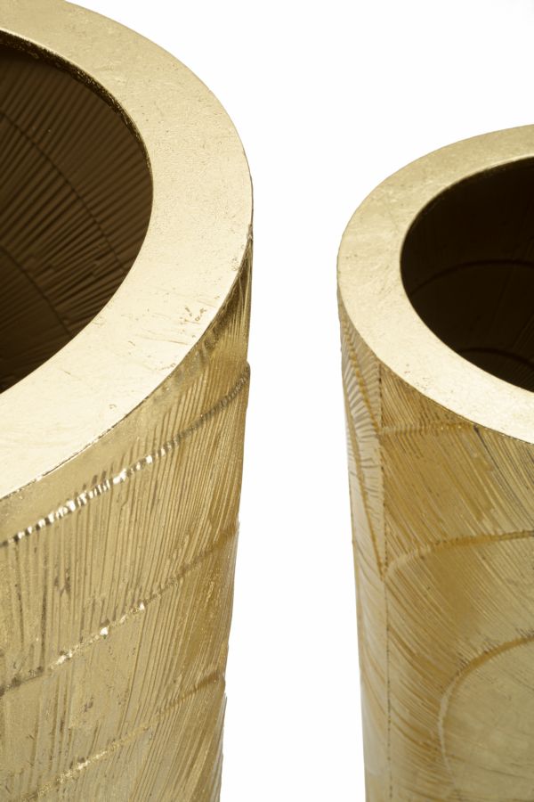 Bodenvase Goldely Gold 3er Set 114,9 cm