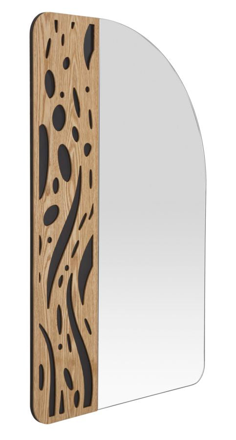 Spiegel Rund Terry Bunt 90 cm