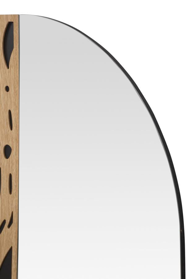Spiegel Rund Terry Bunt 90 cm