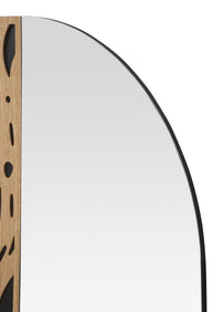 Spiegel Rund Terry Bunt 90 cm