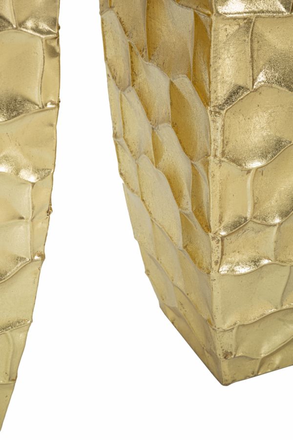 Bodenvase Glody Gold 3er Set 94 cm