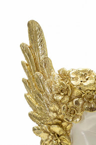 Athena Büste Weiß Gold 32 cm – Antike Skulptur
