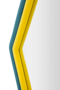 Wandspiegel Tony Blau Bunt 80 cm