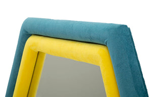 Wandspiegel Tony Blau Bunt 80 cm