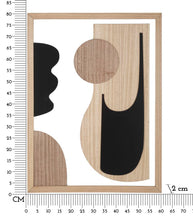 Wandpaneel Geometrisch Astry Bunt 60×80 cm B – Wanddeko