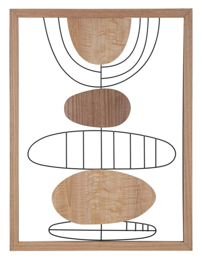 Wandpaneel Abstrakt Astroy Bunt – Wanddeko