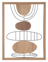 Wandpaneel Abstrakt Astroy Bunt – Wanddeko
