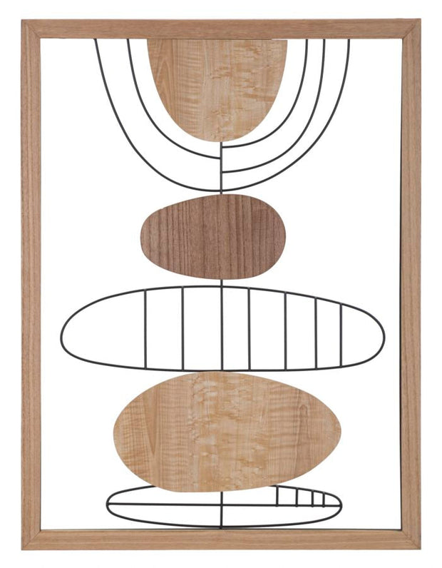 Wandpaneel Abstrakt Astroy Bunt – Wanddeko