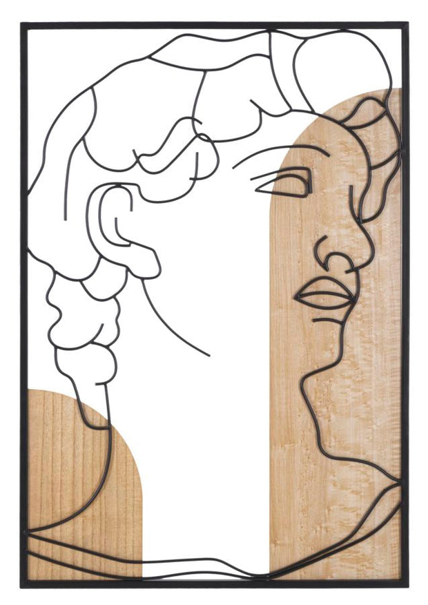 Wandpaneel David Bunt 55×80 cm – Wanddeko
