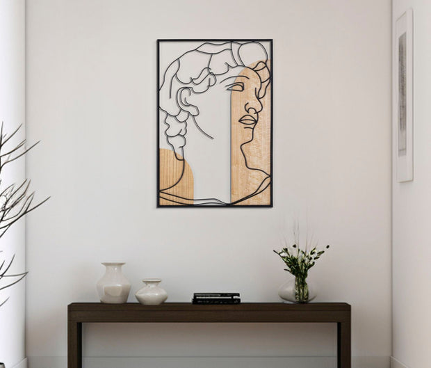 Wandpaneel David Bunt 55×80 cm – Wanddeko
