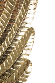 Flügel Gold Set 60 cm – 3D Wandbild Metall