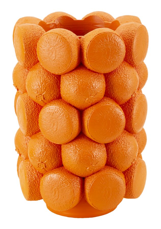 Blumenvase Orange 28 cm