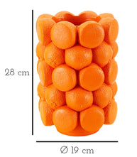 Blumenvase Orange 28 cm