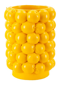 Blumenvase Zitrone Gelb 28 cm