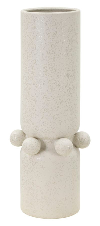 Blumenvase Kugeln Creme 41 cm – Dekovase