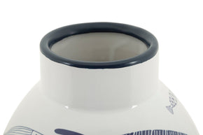 Blumenvase Fisch Bunt 31 cm – Dekovase