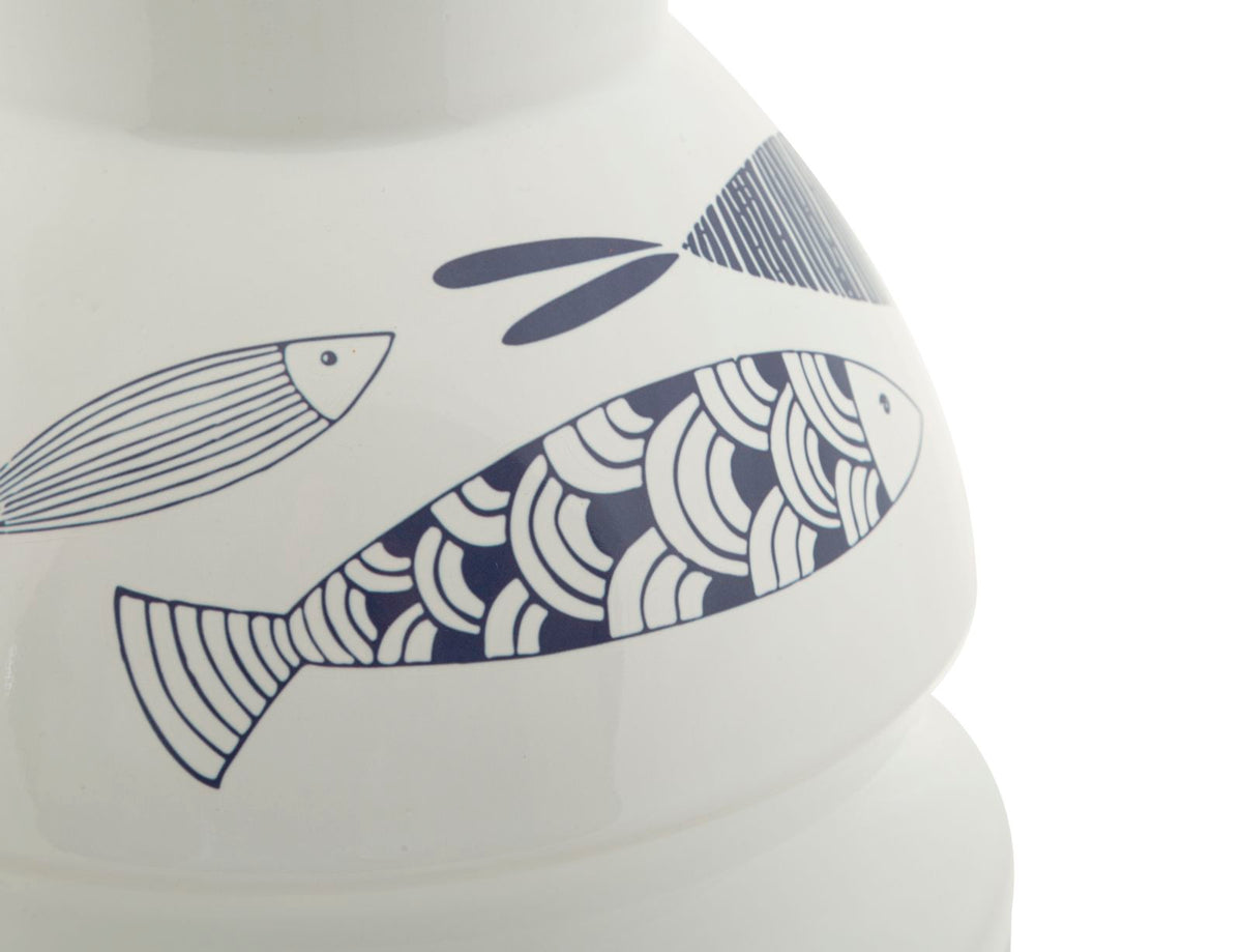 Blumenvase Fisch Bunt 31 cm – Dekovase