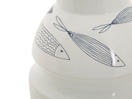 Blumenvase Fisch Bunt 24 cm – Dekovase