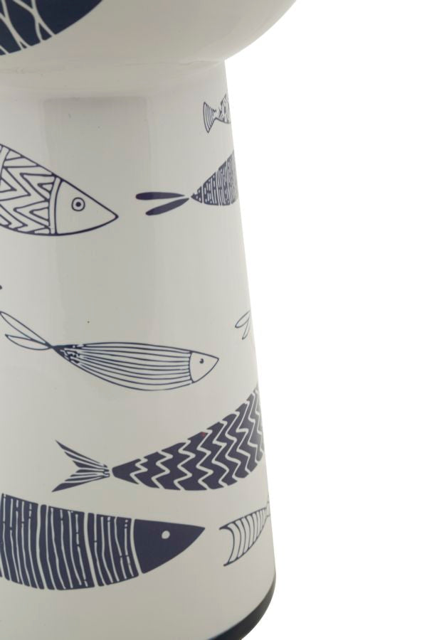 Blumenvase Fisch Bunt 38,5 cm – Dekovase