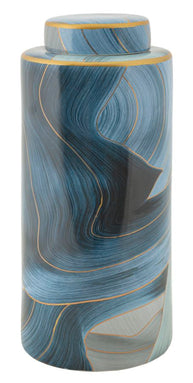 Blumenvase Blütenblätter Bunt 34 cm – Dekovase