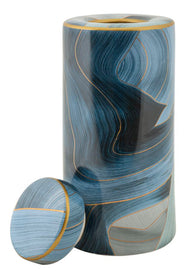 Blumenvase Blütenblätter Bunt 34 cm – Dekovase