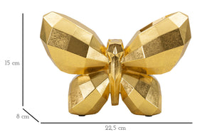 Vase Schmetterling Gold – Blumenvase Deko