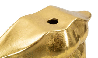 Vase Lippen Gold – Blumenvase Deko