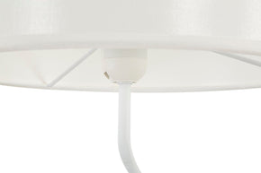 Tischlampe Tänzerin Gold Weiß 90,5 cm – Tischleuchte