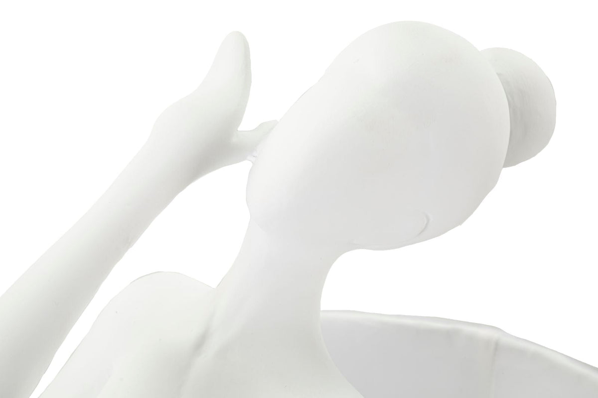 Tischlampe Ballett Weiß 62,5 cm – Tischleuchte